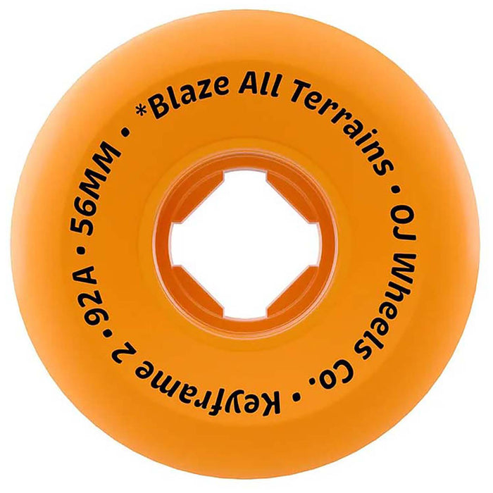 OJ Realtree APX Keyframe 2 Orange Skateboard Wheels