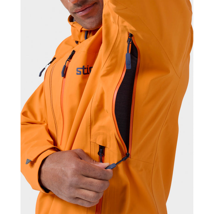 Stio Environ Jacket - Men's Orange Peel
