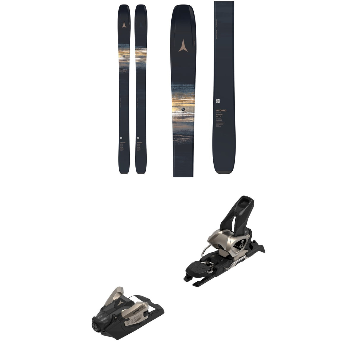 Atomic Maven 94 CTI Skis - Women's + Strive 12 GW Ski Bindings 2027