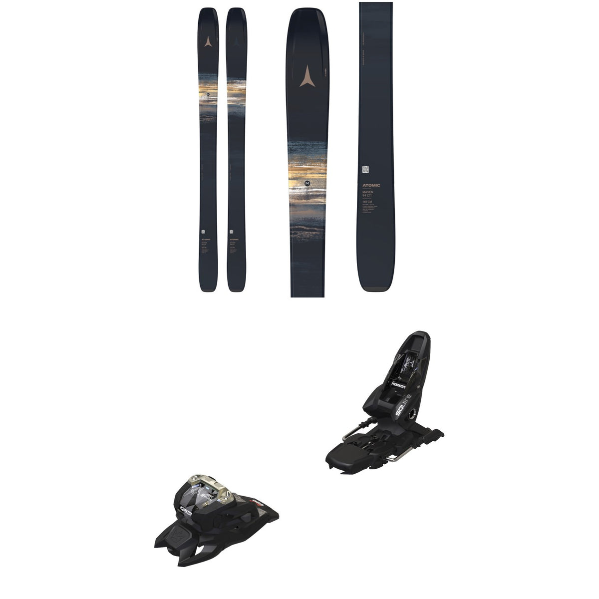 Atomic Maven 94 CTI Skis - Women's 2027 + Marker Squire 11 Ski Bindings