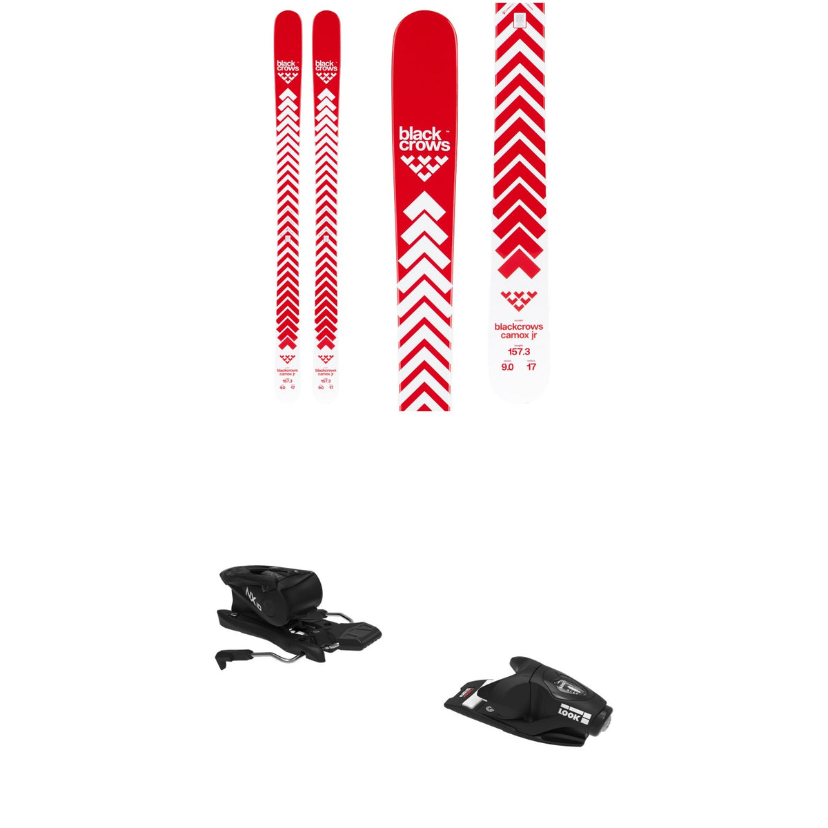 Black Crows Camox Jr Skis - Kids' + Look NX 10 GW Ski Bindings 2027