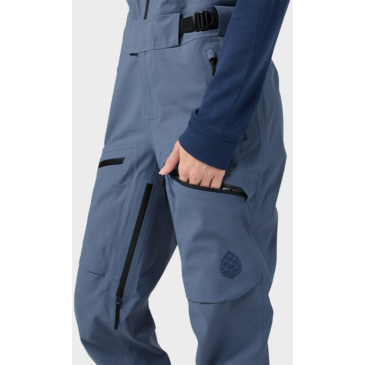 Stio Figment Bibs - Women's Vintage Indigo