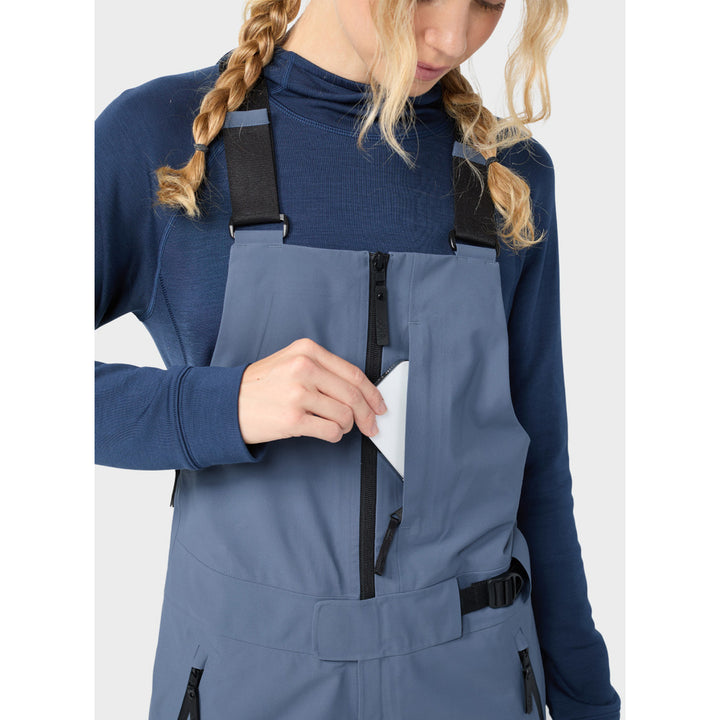 Stio Figment Bibs - Women's Vintage Indigo
