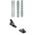 Salomon QST 100 Skis 2026 + Salomon Strive 12 GW Ski Bindings