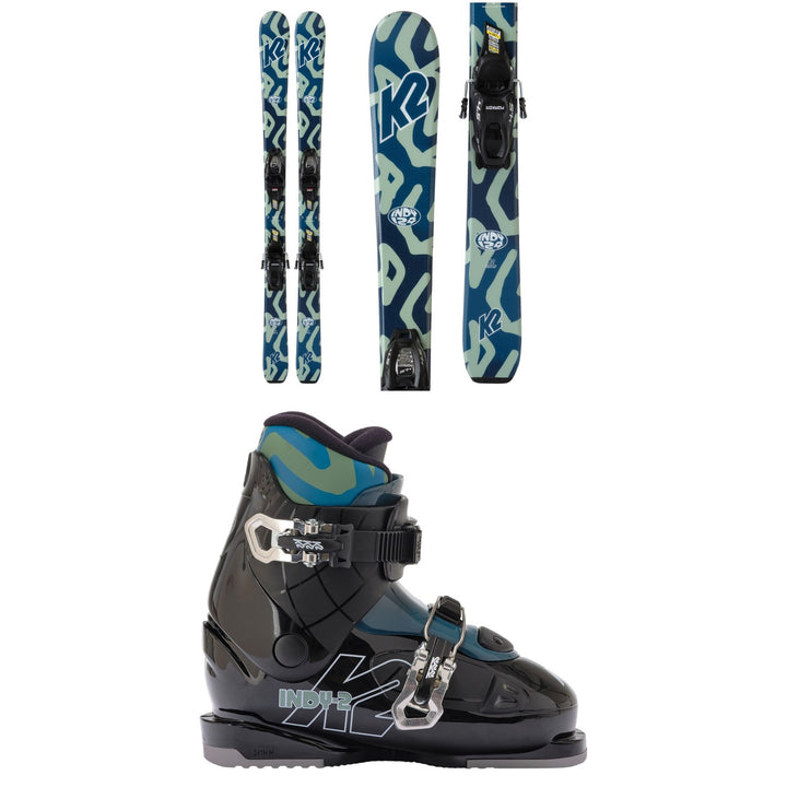 K2 Indy Skis + FDT 4.5 Bindings + Indy 2 Ski Boots - Kids' 2027