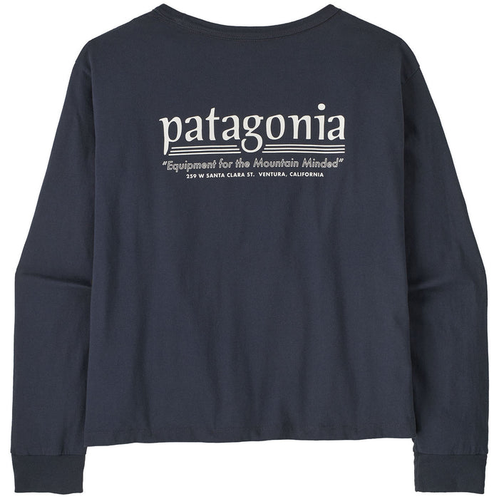 Patagonia Long-Sleeve Hut Tripper Easy Cut T-Shirt - Women's Smolder Blue