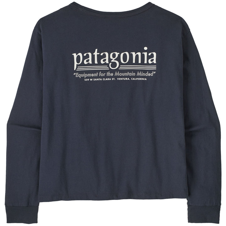 Patagonia Long-Sleeve Hut Tripper Easy Cut T-Shirt - Women's Smolder Blue