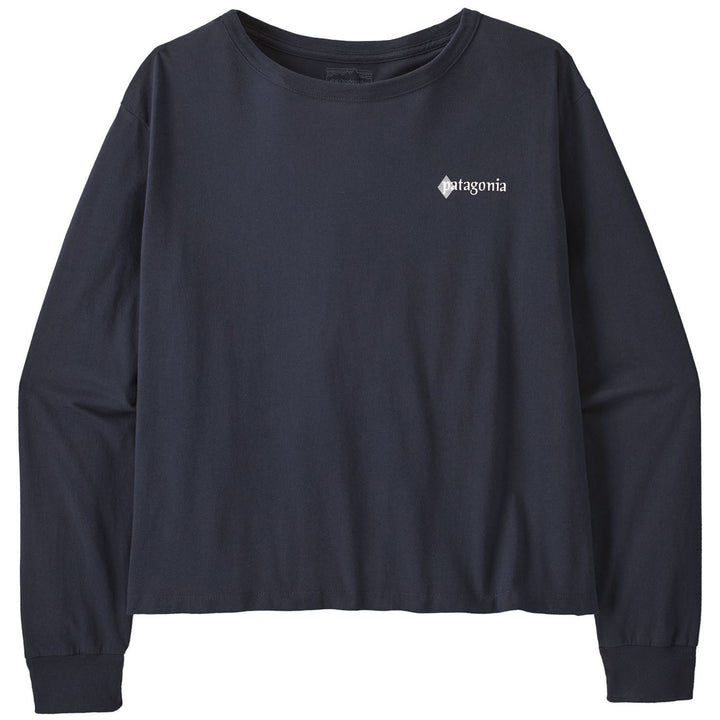 Patagonia Long-Sleeve Hut Tripper Easy Cut T-Shirt - Women's Smolder Blue