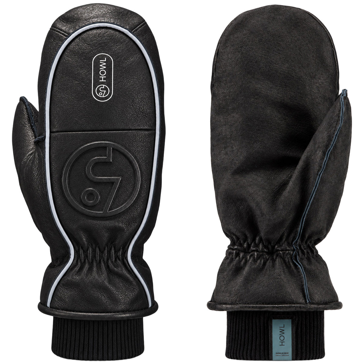 Howl Highland x Public Mittens Black