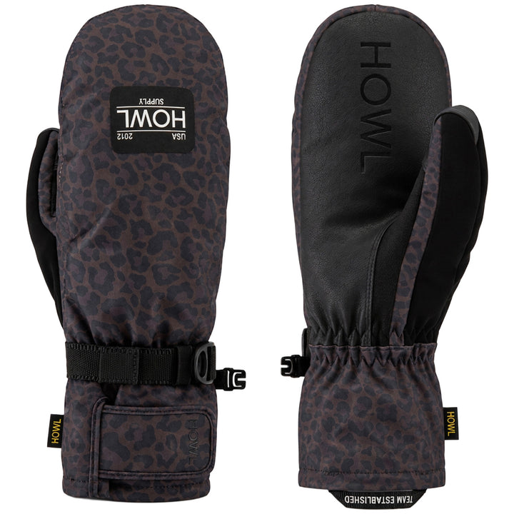 Howl Fairbanks Mittens Leopard Print