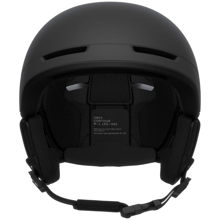 POC Obex Contour Communication MIPS Helmet Sylvanite Grey Matte/Uranium Black Matte