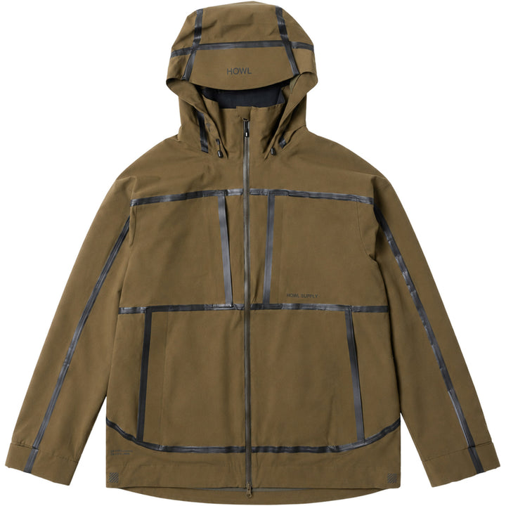 Howl Taped Jacket - Men's Dark Olive