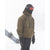 Howl Taped Jacket - Men's Dark Olive