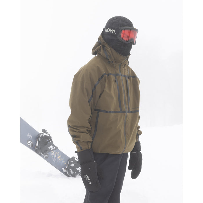 Howl Taped Jacket - Men's Dark Olive