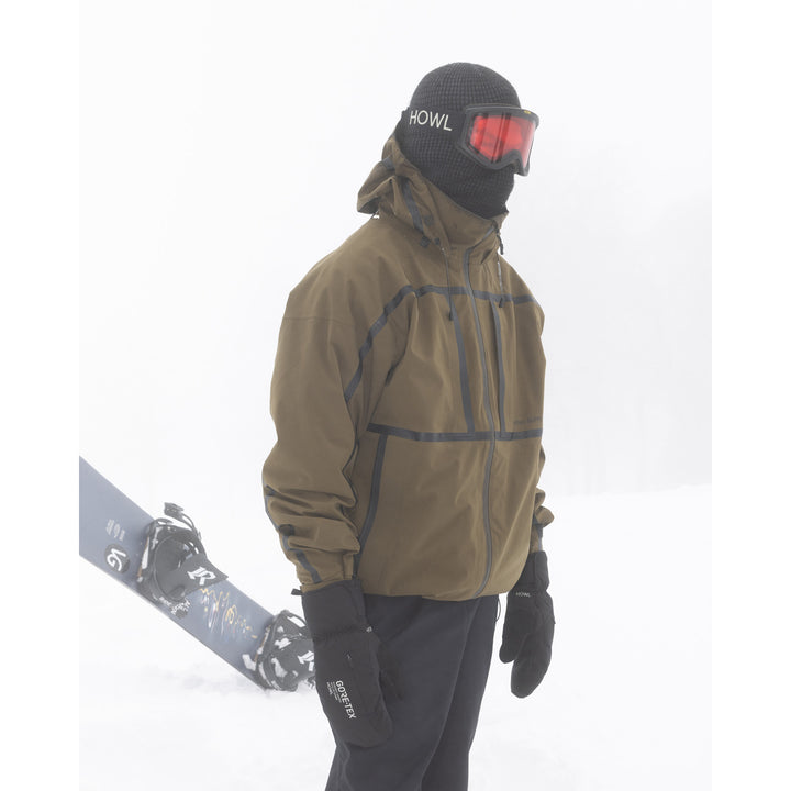 Howl Taped Jacket - Men's Dark Olive