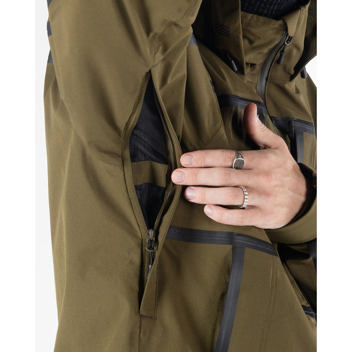 Howl Taped Jacket - Men's Dark Olive