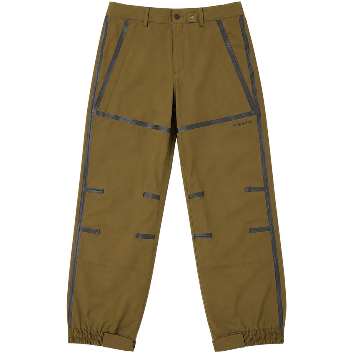 Howl Taped Pants - Men's Dark Olive