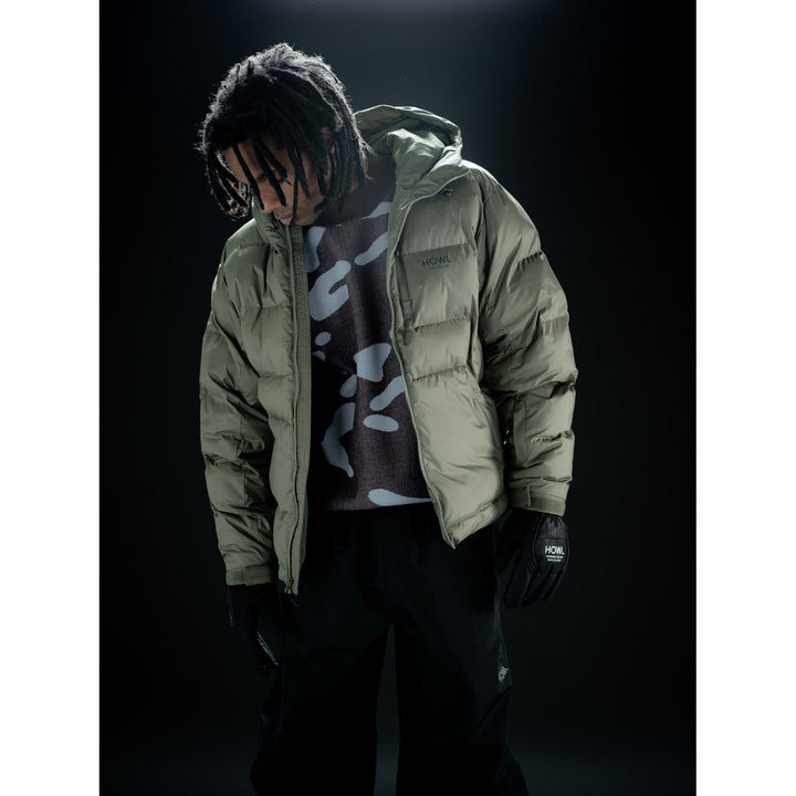 Howl Puffy Jacket - Men's Army