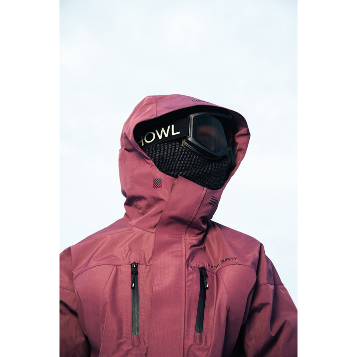 Howl Shell Jacket - Men's Plum