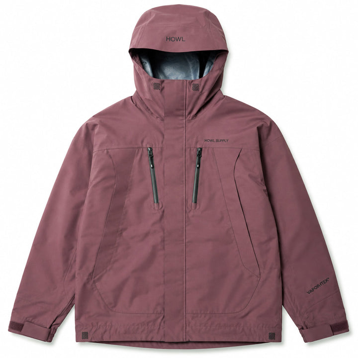 Howl Shell Jacket - Men's Plum