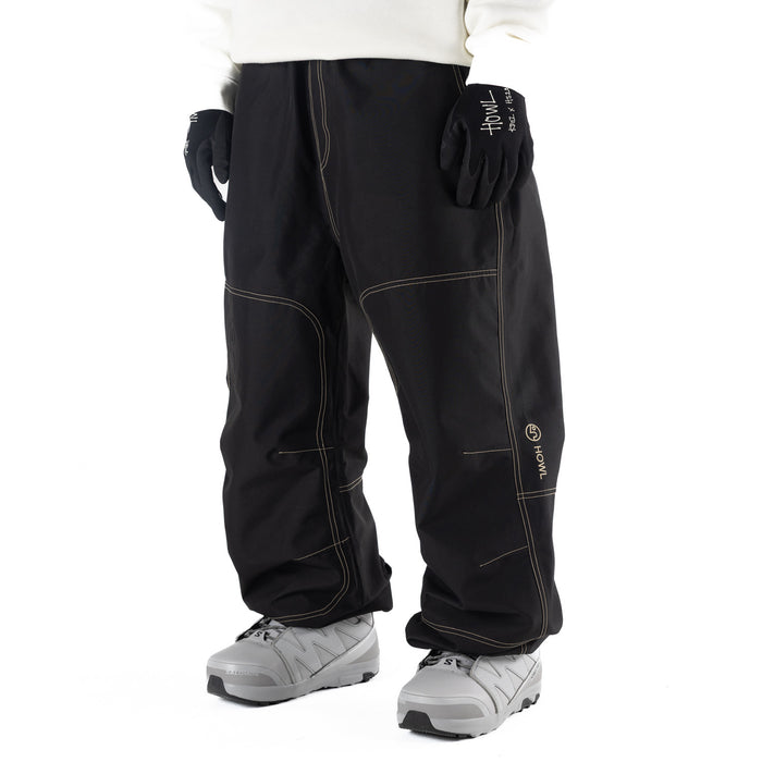Howl Workwear Public Pants - Men's Black