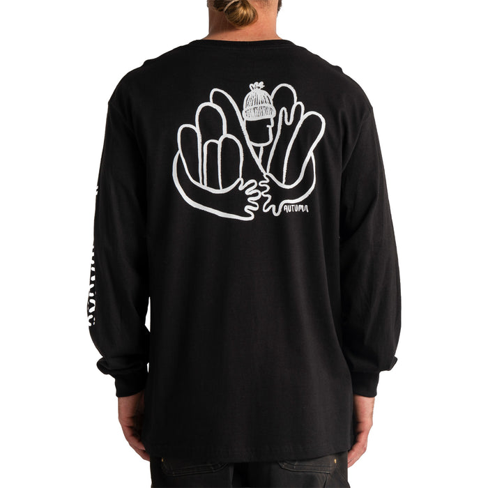 Autumn Grif Quiver Long-Sleeve T-Shirt - Men's Black