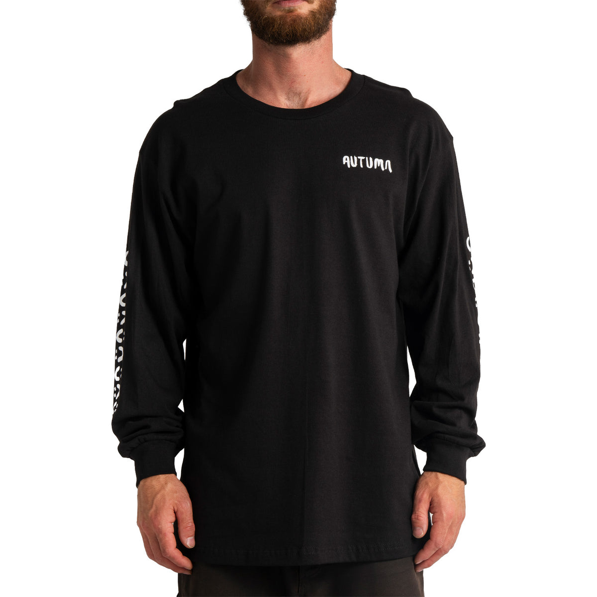 Autumn Grif Quiver Long-Sleeve T-Shirt - Men's Black