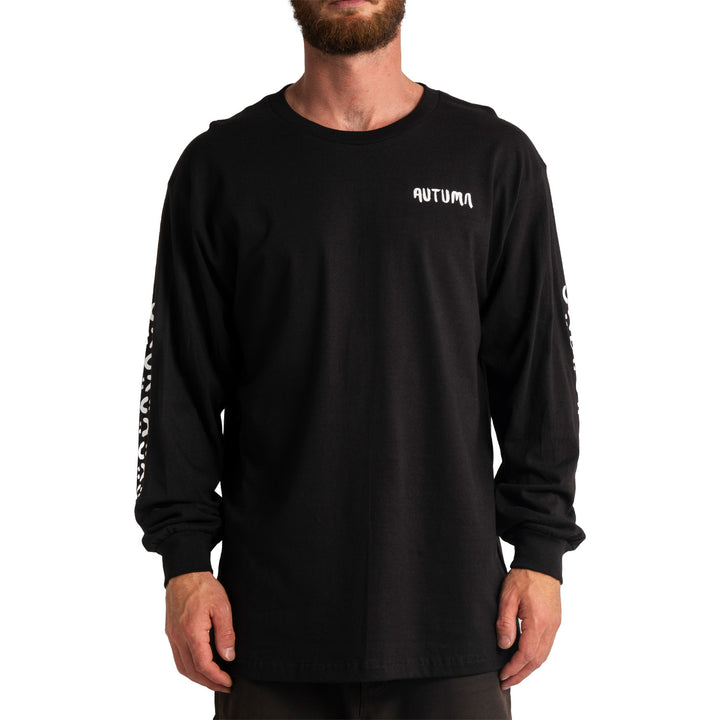 Autumn Grif Quiver Long-Sleeve T-Shirt - Men's Black