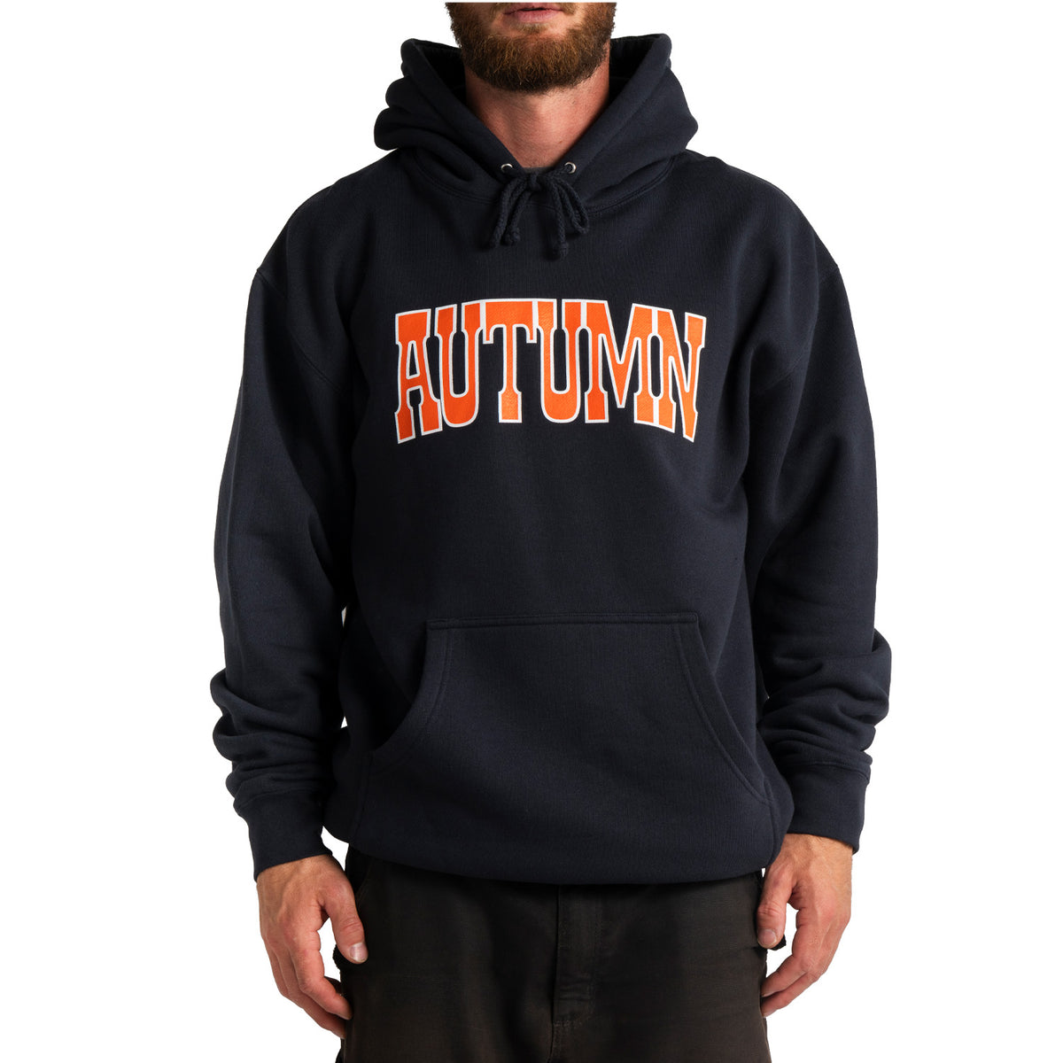 Autumn Crown Hooded Fleece - Men's Navy