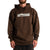 Autumn Soy Font Hooded Fleece - Men's Brown
