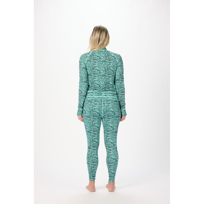 Airblaster Hoodless Ninja Suit - Women's Jade Mycelium