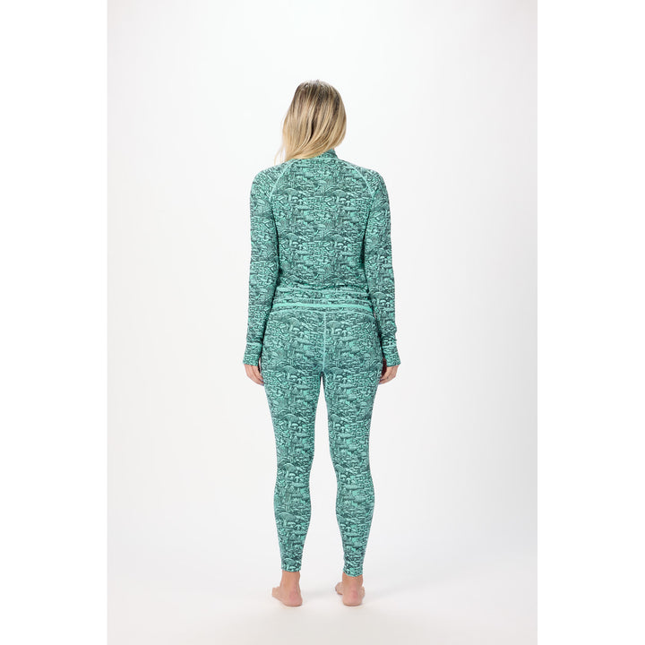 Airblaster Hoodless Ninja Suit - Women's Jade Mycelium
