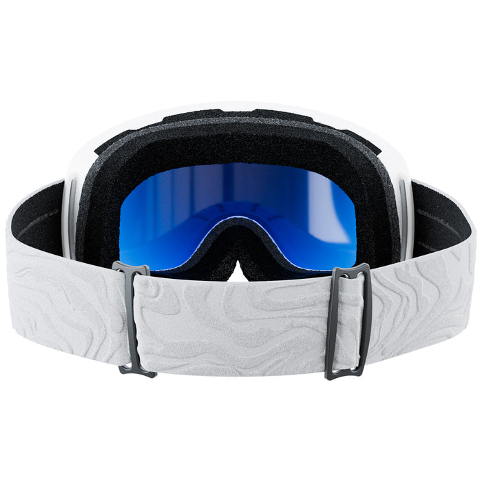 Pret Effect Photochromic Goggles White Texture/Lucent Blue Photocromic + Lucent Storm