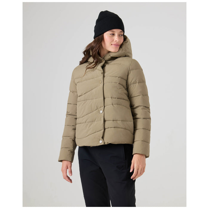 Roxy Abby Quilted Puffer - Women's Dusky Green