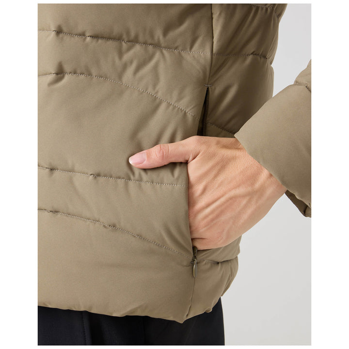 Roxy Abby Quilted Puffer - Women's Dusky Green