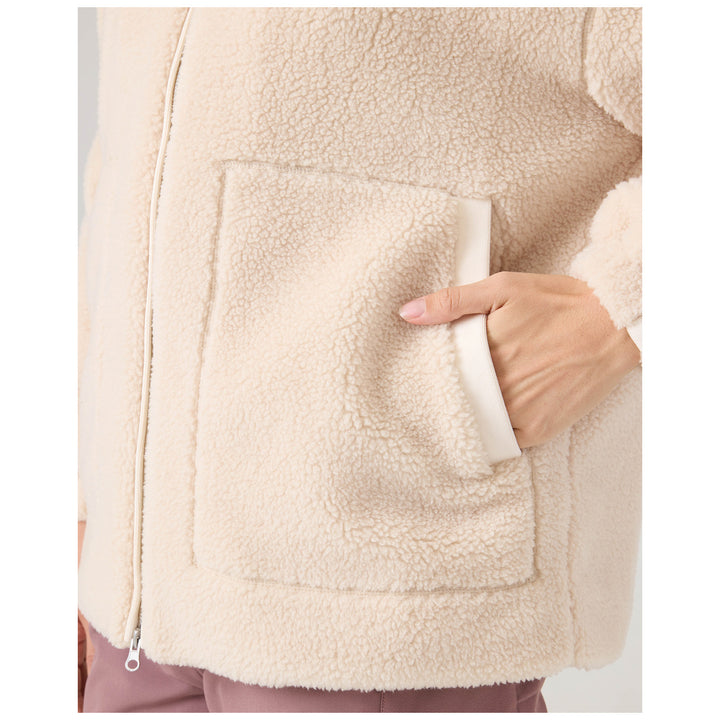 Roxy Amara Sherpa Jacket - Women's Fog