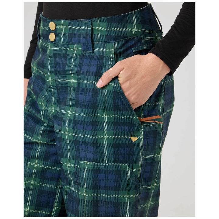 Roxy Calico Pants - Women's Tarten Plaid