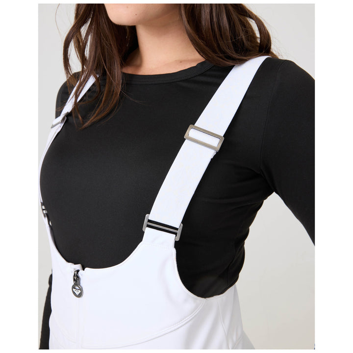 Roxy Summit Bib - Women's Bright White