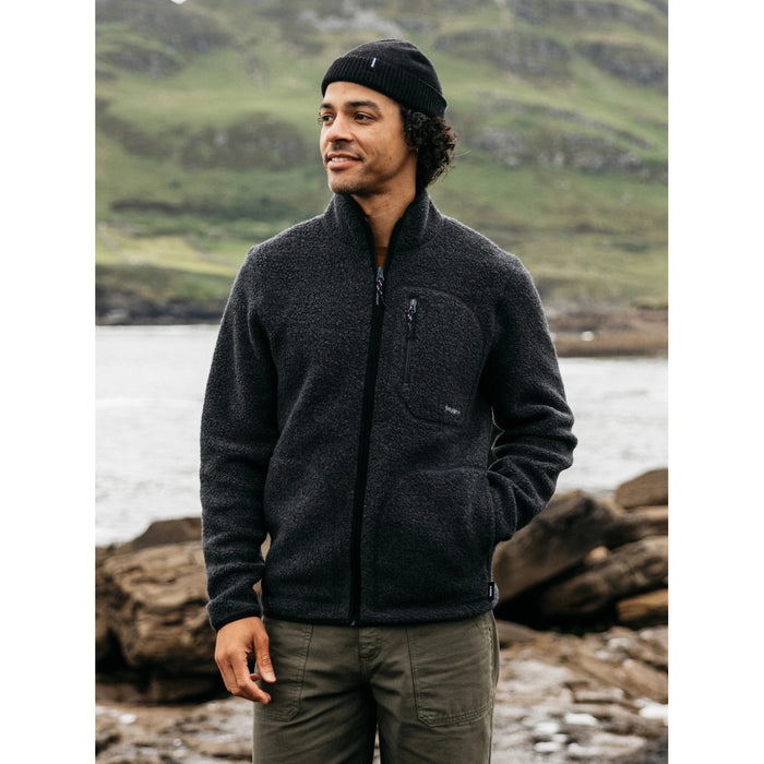 Finisterre Portell Wool Fleece Jacket - Men's Slate