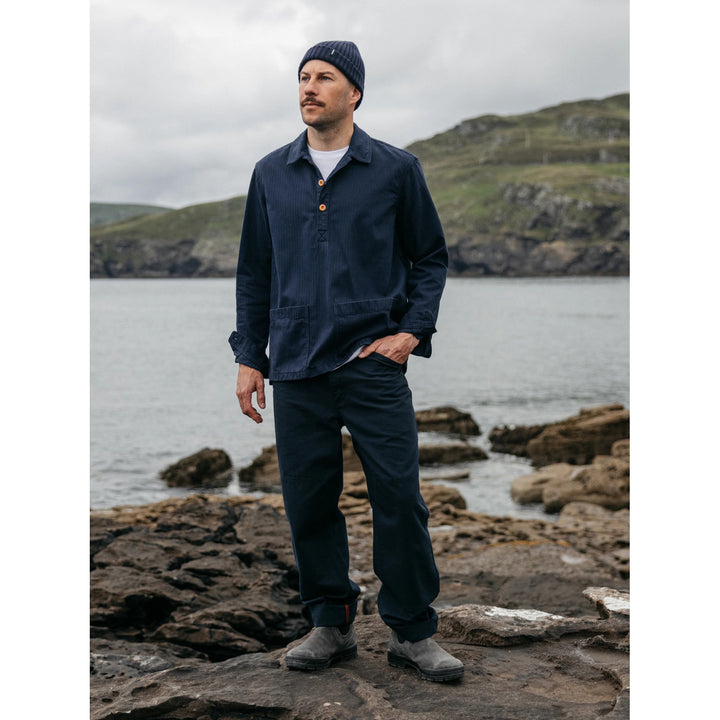 Finisterre Basset Carpenter Trousers - Men's Navy