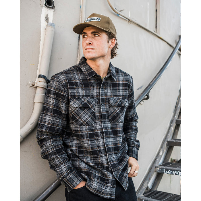 Volcom Johnstone Long-Sleeve Shirt - Men's Black