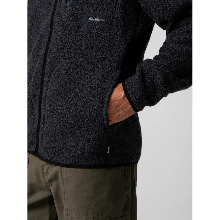 Finisterre Portell Wool Fleece Jacket - Men's Slate