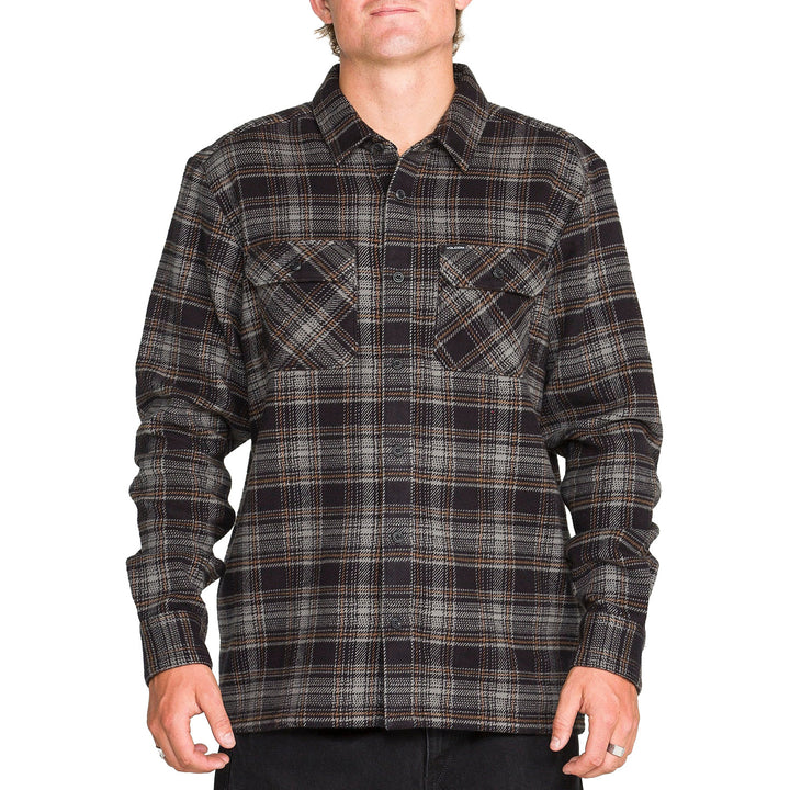 Volcom Johnstone Long-Sleeve Shirt - Men's Black