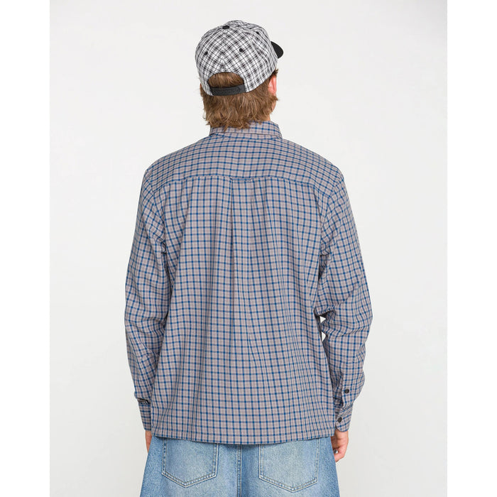 Volcom Landos Long-Sleeve Shirt - Men's Light Navy