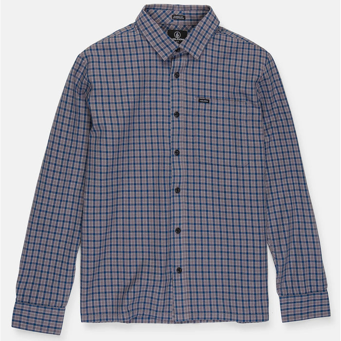 Volcom Landos Long-Sleeve Shirt - Men's Light Navy