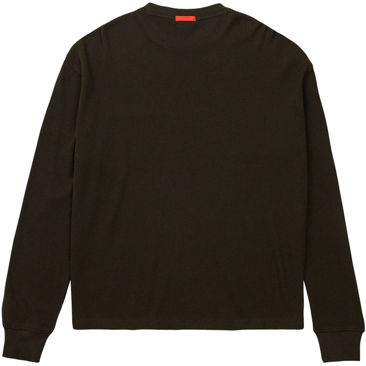 Volcom Overtime Workwear Thermal Long-Sleeve T-Shirt - Men's Rinsed Black