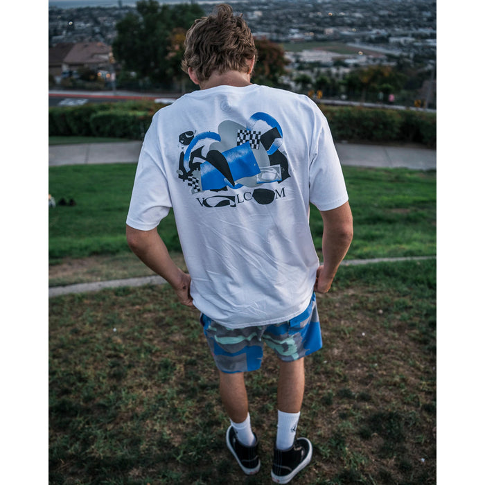 Volcom Antonio Carrau FA Head Check T-Shirt - Men's White