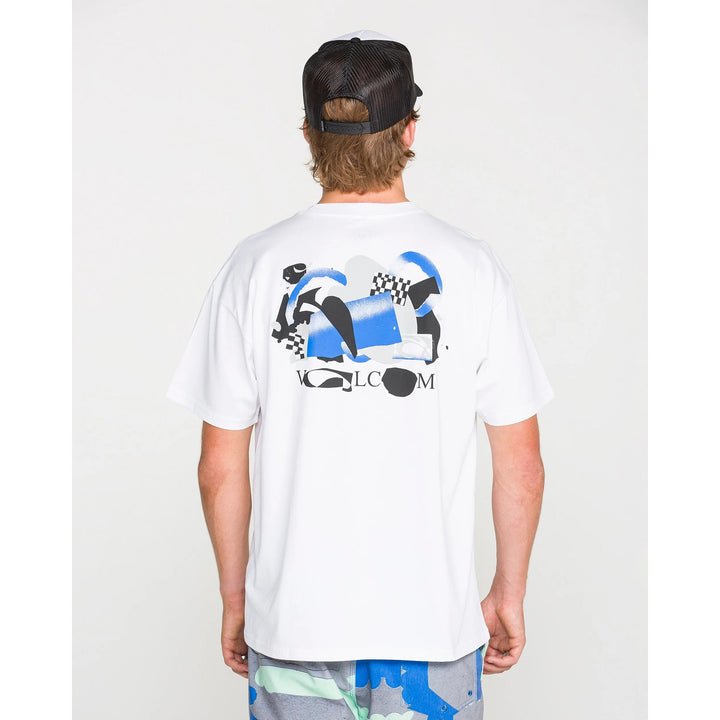 Volcom Antonio Carrau FA Head Check T-Shirt - Men's White