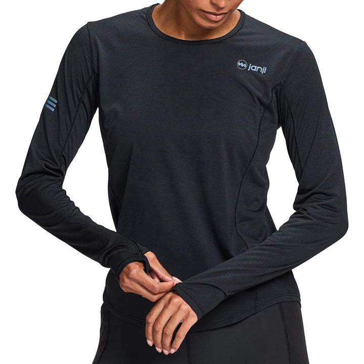 Janji Run All Day Long-Sleeve Shirt - Women's Midnight