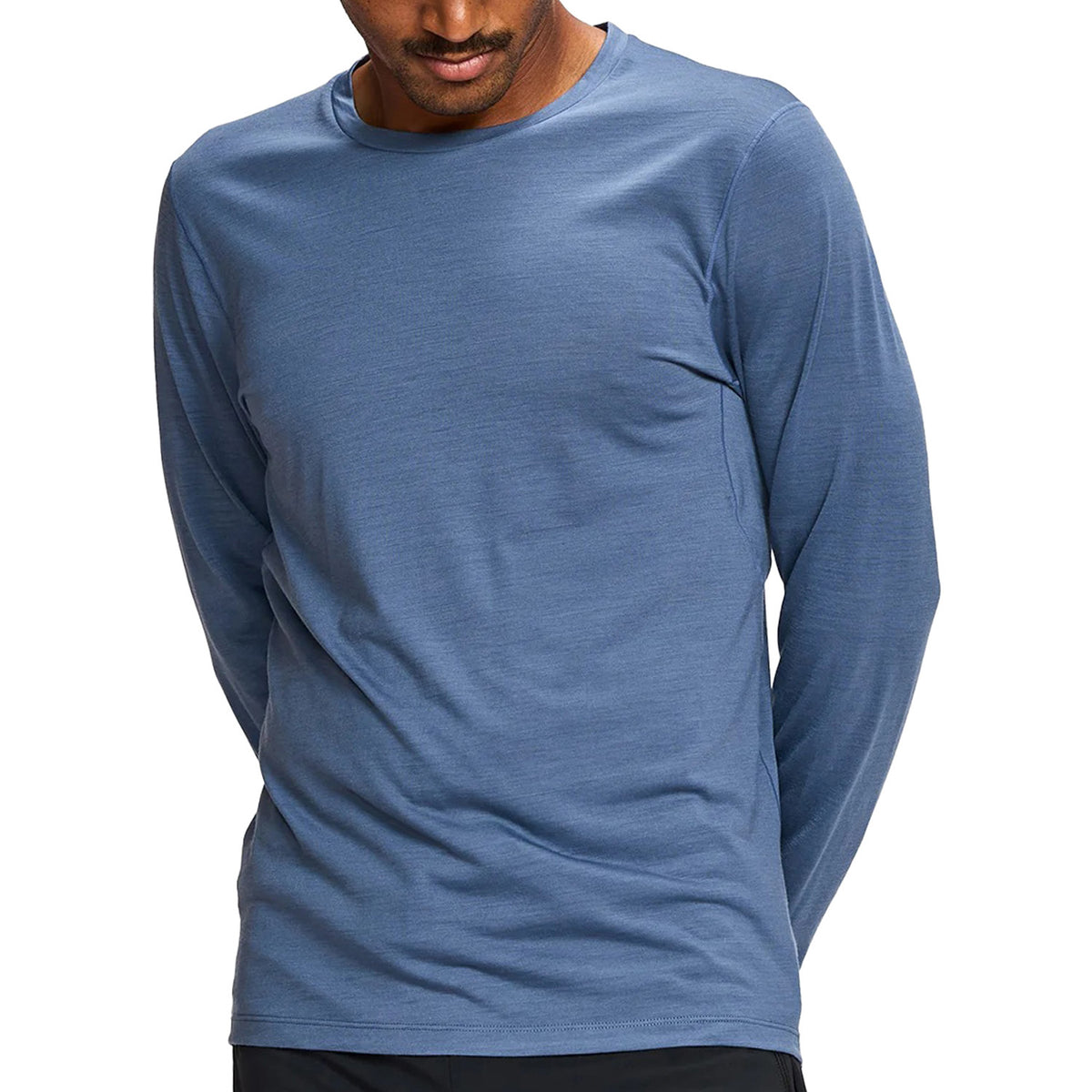 Janji Repeat Merino Long Sleeve Shirt - Men's Loch
